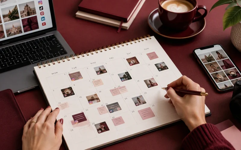 how to build 30 day content calendar